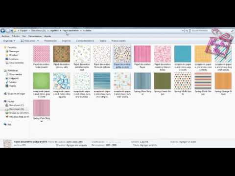 Craftingeek papel decorativo - Imagui