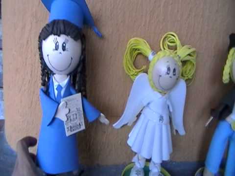 Como hacer fofucha de graduación - Imagui