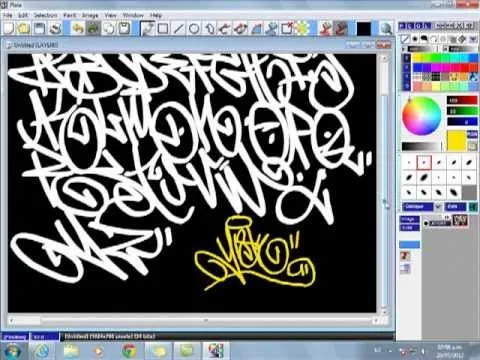 Abecedario graffitis tags - Imagui