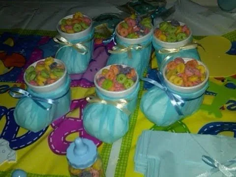 Dulceros para baby shower para niño - Imagui