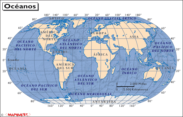HRW ATLAS MUNDIAL - Océanos