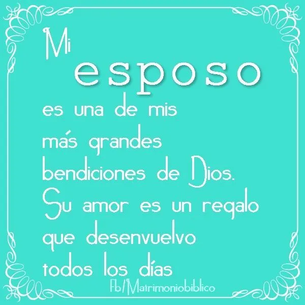 https://www.facebook.com/MatrimonioBiblico Matrimonio | Poemas y ...