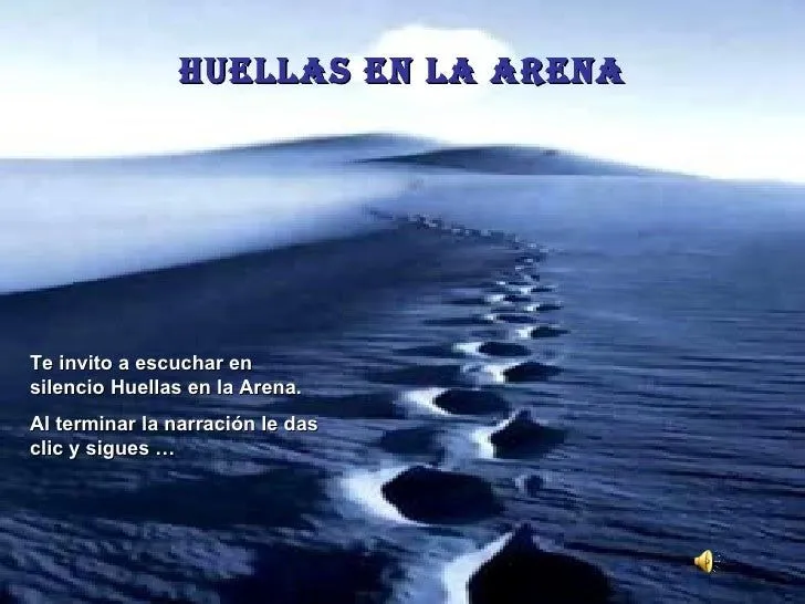 Huellas en la arena