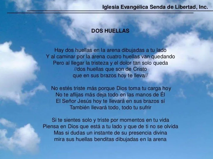 Huellas en la arena poema - Imagui