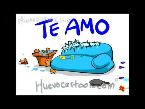 Huevocartoon Tarjetas Te amo - YouTube