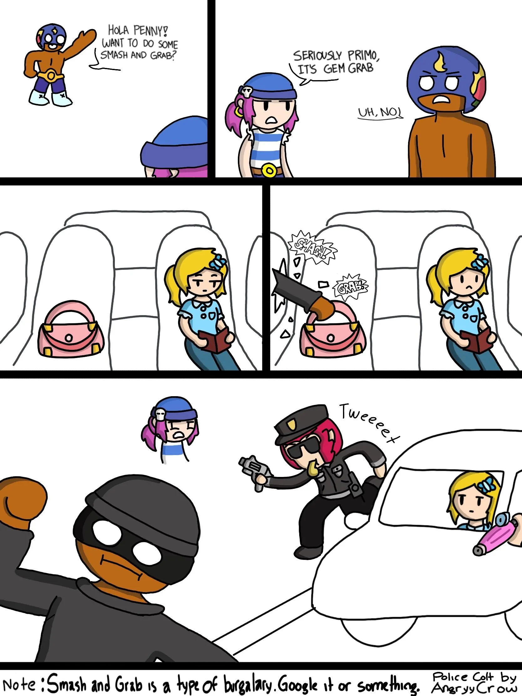 Humor] A Brawl Stars comic 3: The reason they changed it to ...