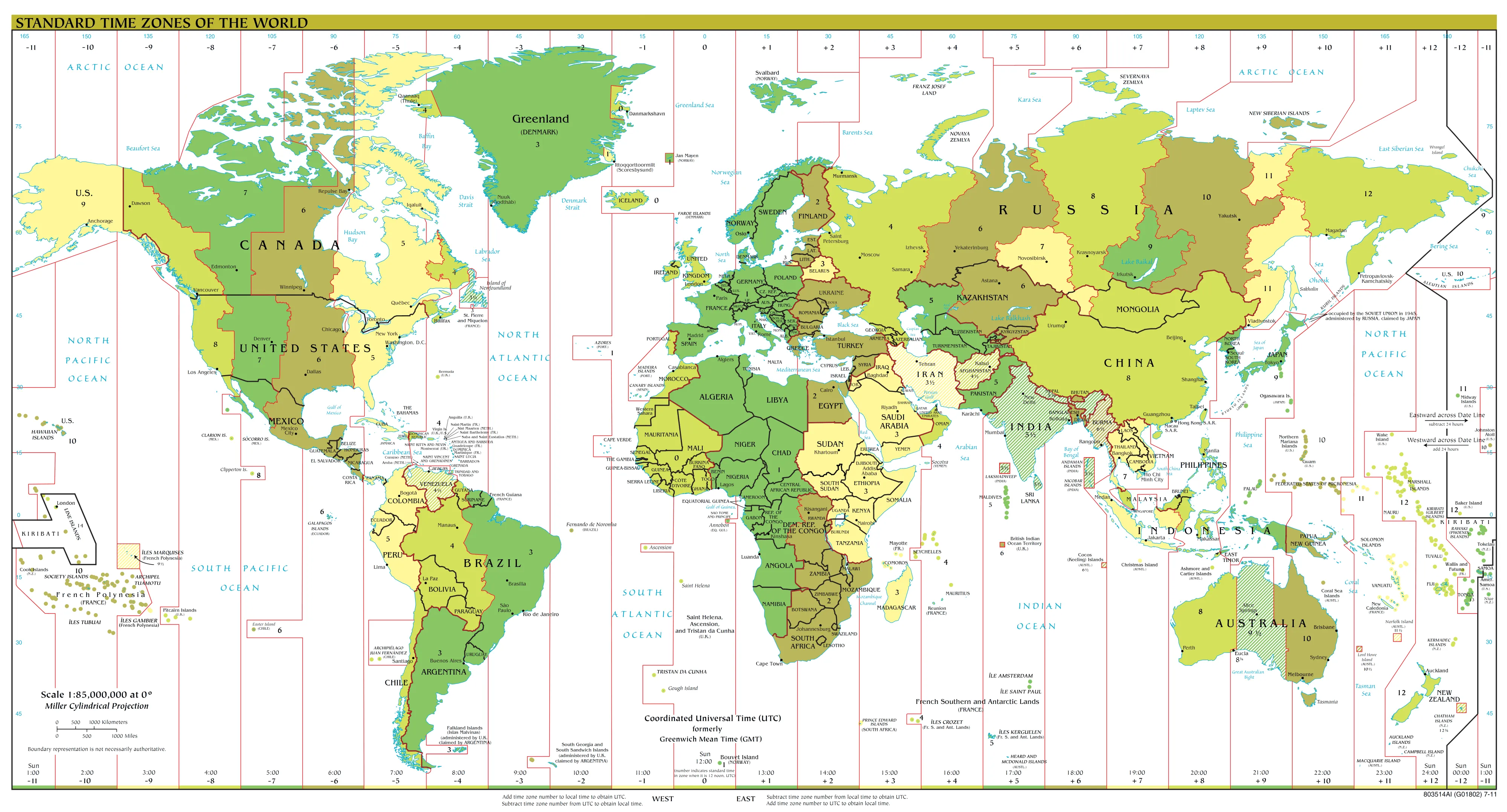 Husos Horarios | Fronteras