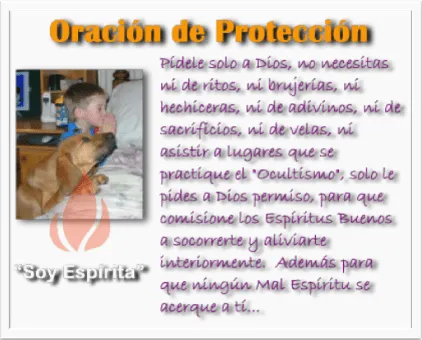 S o y . E s p í r i t a”: Oracion de Proteccion SOY ESPIRITA Feb 2011