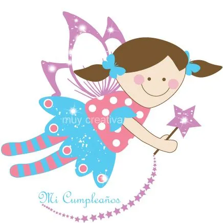 Tarjetas de hadas gratis - Imagui