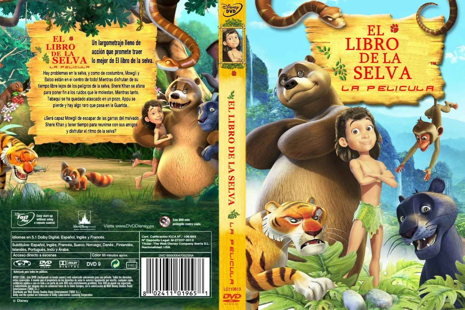 IC ENTERTAINMENT: EL LIBRO DE LA SELVA