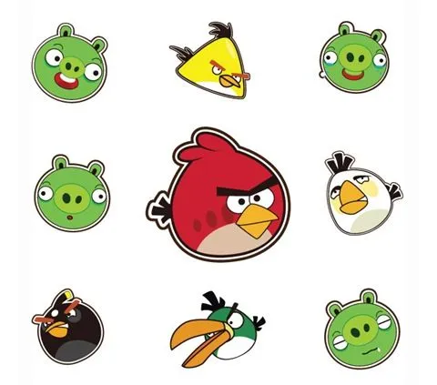 Iconos Angry Birds (Descargar .png, .ai, vectores)