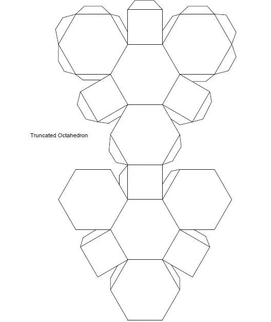 Icosaedro para armar - Imagui