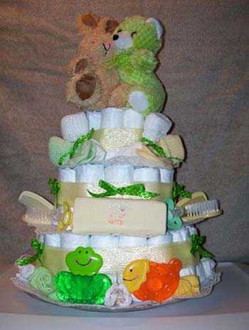 Una idea novedosa para el baby shower: Torta de Pañales | Fiesta101