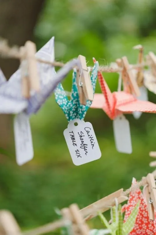 Ideas y consejos: Tarjetas de ubicación para casamientos - Paperblog