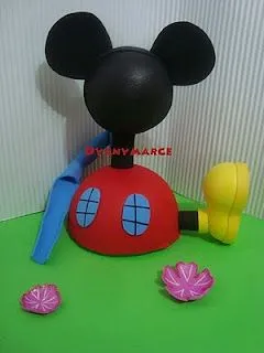 Ideas Creativas Goma Eva: La Casa de Mickey Mouse