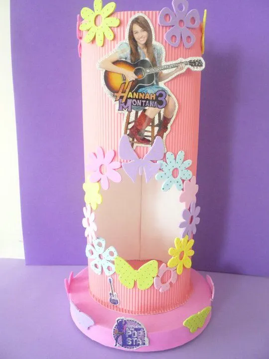 Dulceros para fiestas infantiles Hanna montana - Imagui