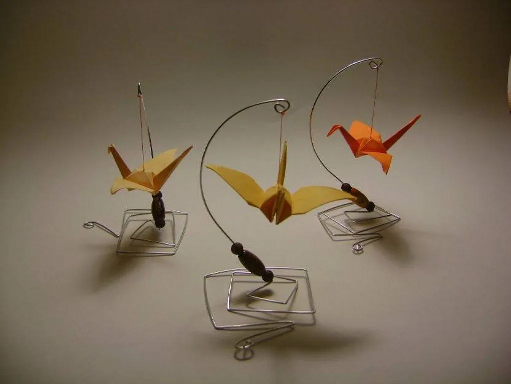 Ideas creativas con grullas de origami. | Aprender manualidades es ...