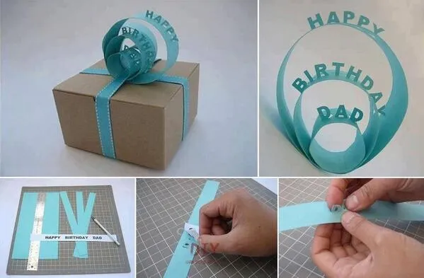 Ideas Creativas ☯ on Twitter: "Una idea para adornar un regalo de ...