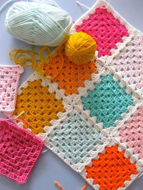 IDEAS CON CROCHET A TODO COLOR | Decorar tu casa es facilisimo.