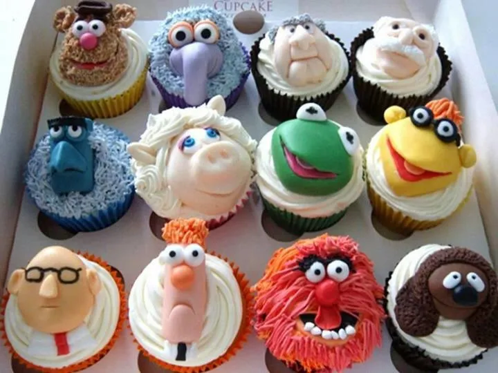 Ideas para cumpleaños: Cupcakes de Plaza Sésamo | Just for Mami