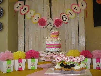 Ideas de decoracion para baby shower de niña : Bebes y embarazo