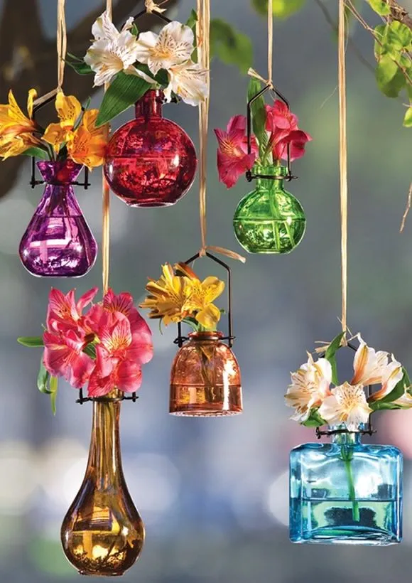 Ideas para decoración de bodas con botellas : Fiancee Bodas