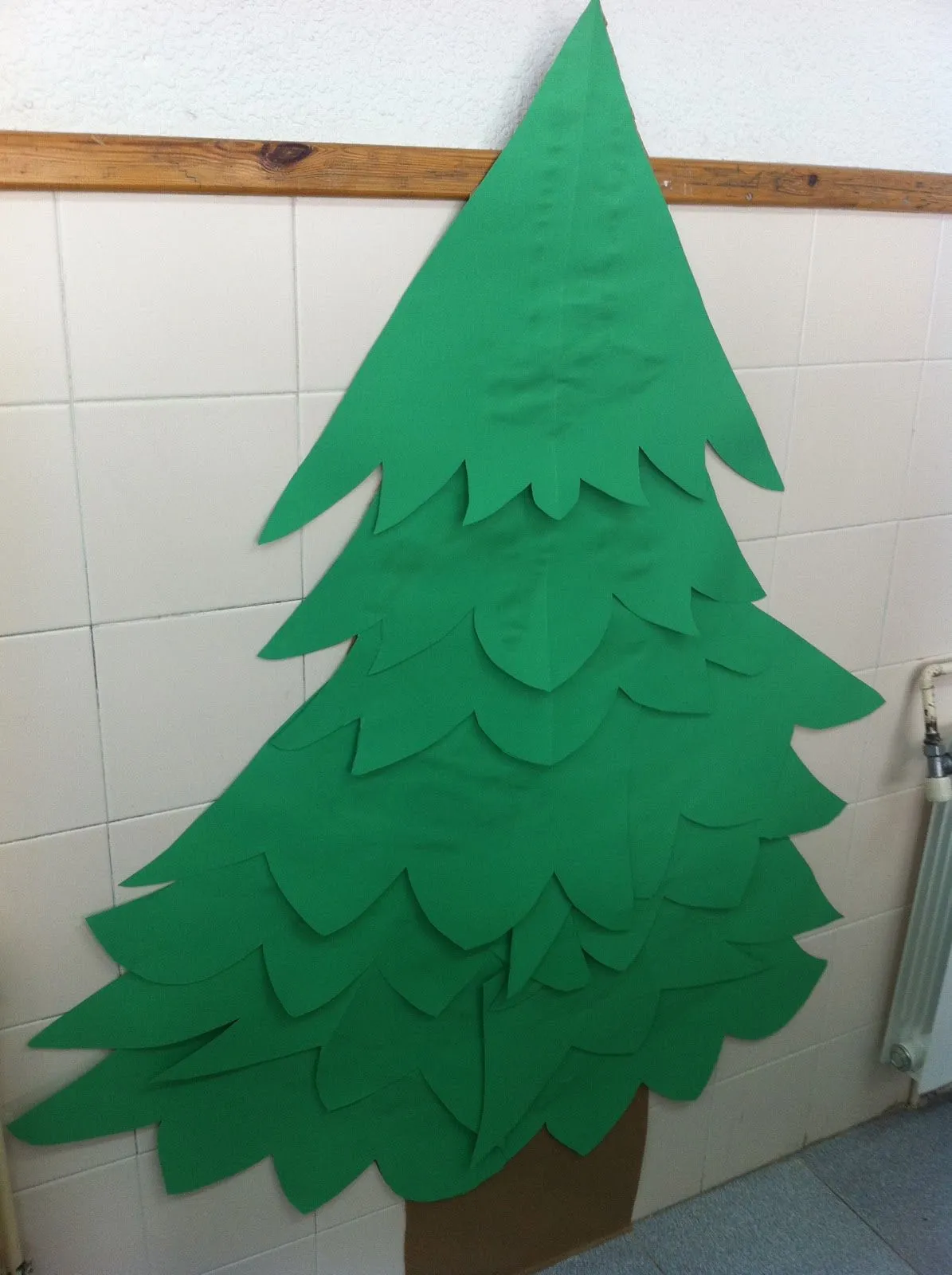 Ideas para decorar nuestra aula en Navidad II: El árbol de los ...