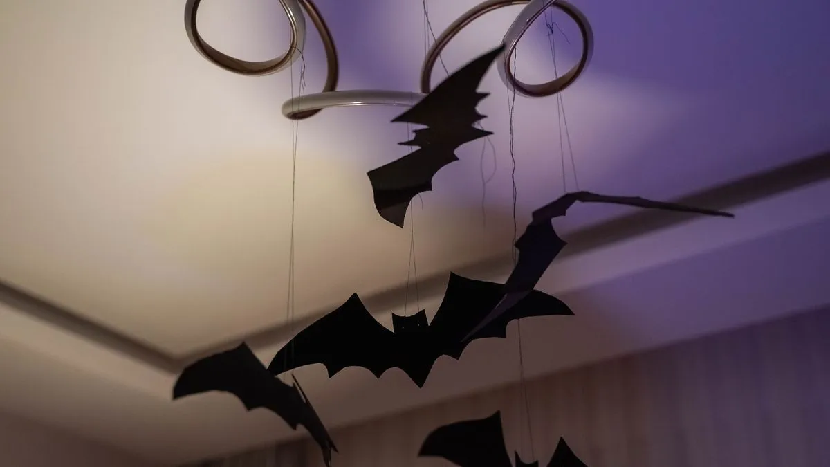 Ideas para decorar tu casa con murciélagos en Halloween