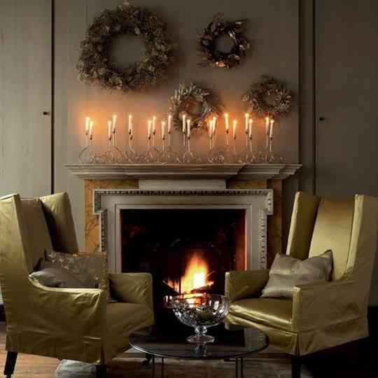 Ideas para decorar chimeneas en Navidad | openDeco. Decoración e ...