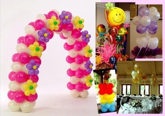 Ideas para decorar con globos - Imagui