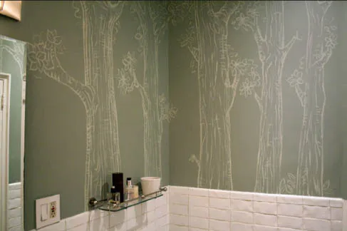 Ideas para decorar. Pintar arboles en las paredes de casa. | Mil ...