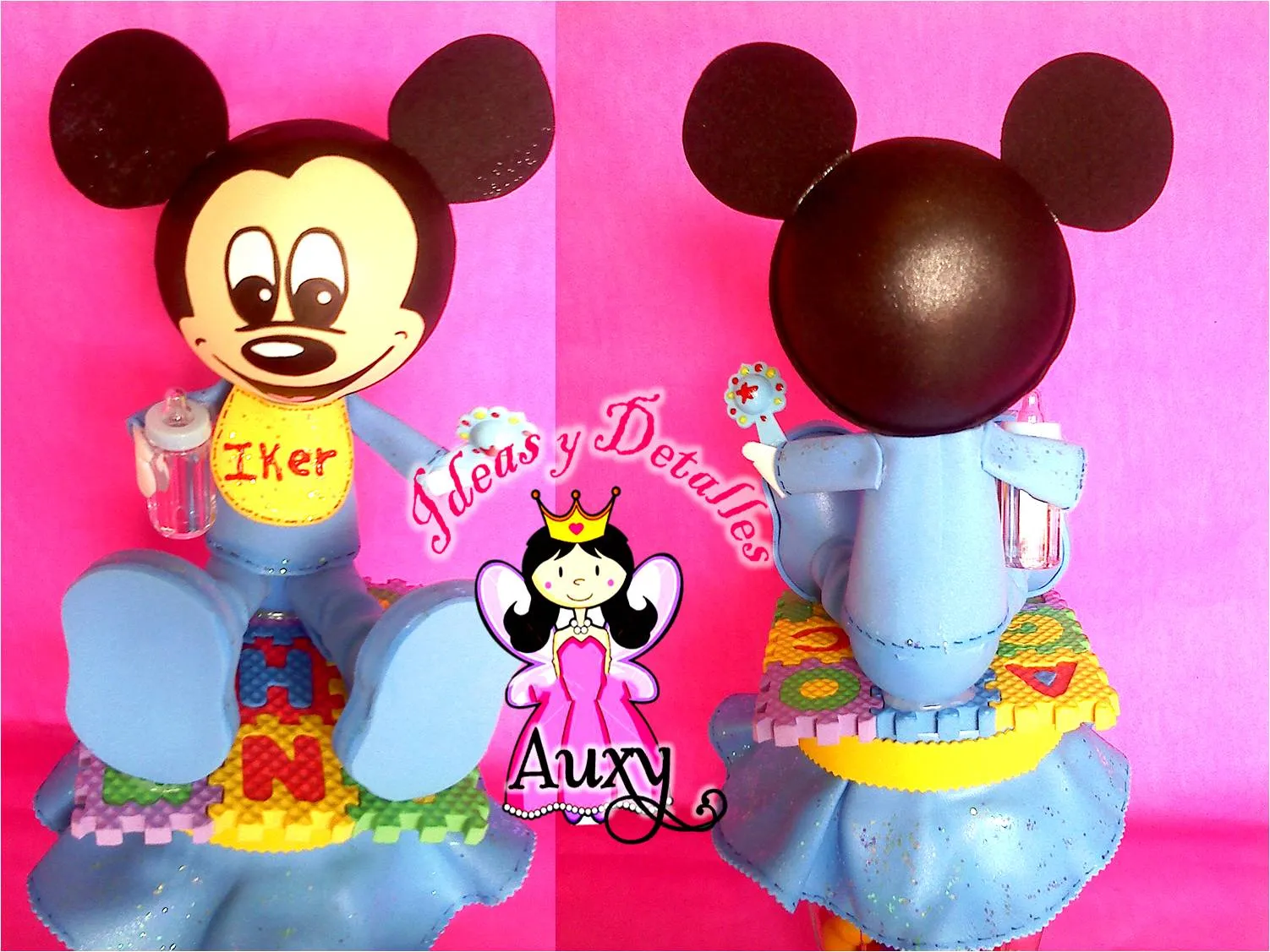 Ideas y detalles Auxy: MICKEY MOUSE BABY FOFUCHO