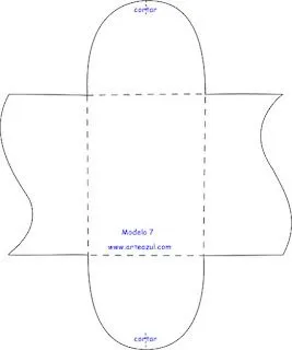 Ideas y Detalles: Moldes de Cajitas