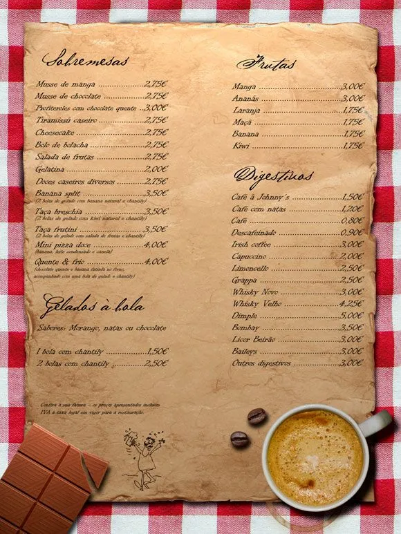 Ideas to make a restaurant menu design and restaurant menus layout