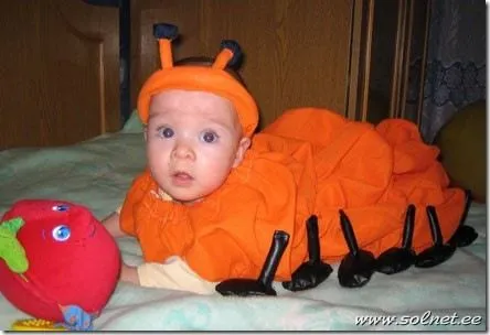 Ideas para un disfraz casero de ciempiés para bebe | Todo Halloween