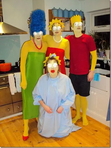 Ideas para un disfraz casero de la familia Simpson | disfraces ...