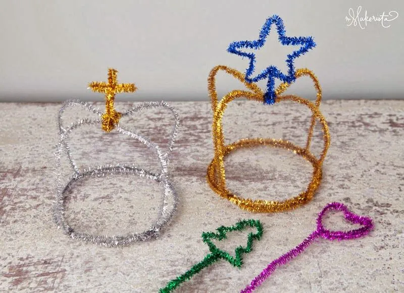 Ideas DIY de cómo hacer coronas de Reyes Magos o tiraras de ...