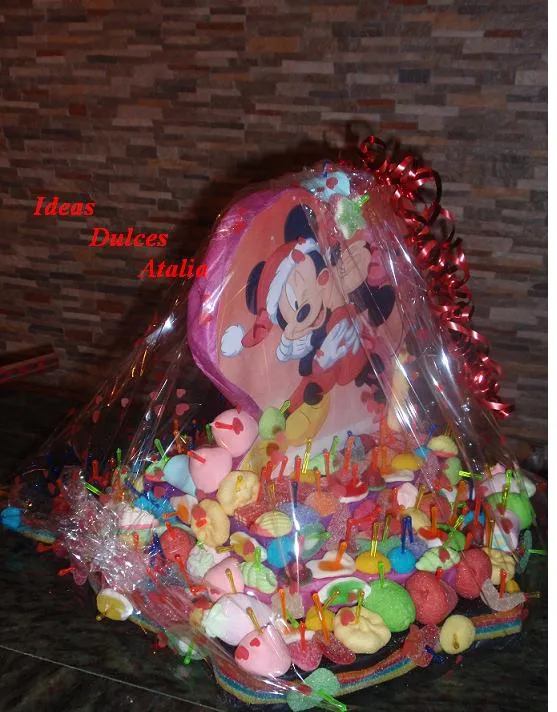 IDEAS DULCES ATALIA: LA CARA DE MICKEY MOUSE