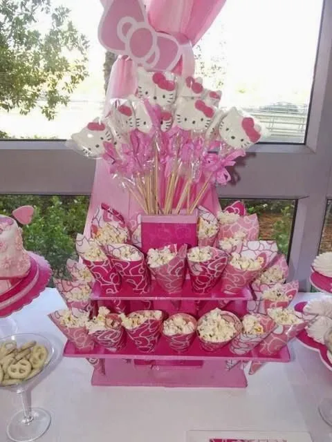 Ideas para Fiestas de Cumpleaños de Hello Kitty : Fiestas ...