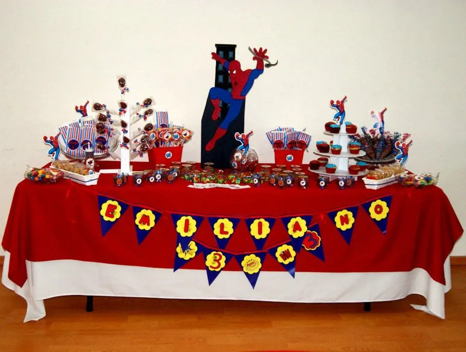 Ideas para tus Fiestas Infantiles: Fiesta de Hombre Araña (Spiderman)