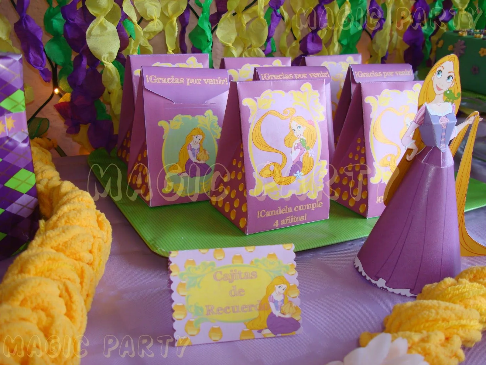 Ideas para fiestas de Rapunzel enredados - Imagui