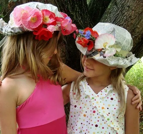 Sombreros de papel para fiestas | Fiestas infantiles y cumpleaños ...