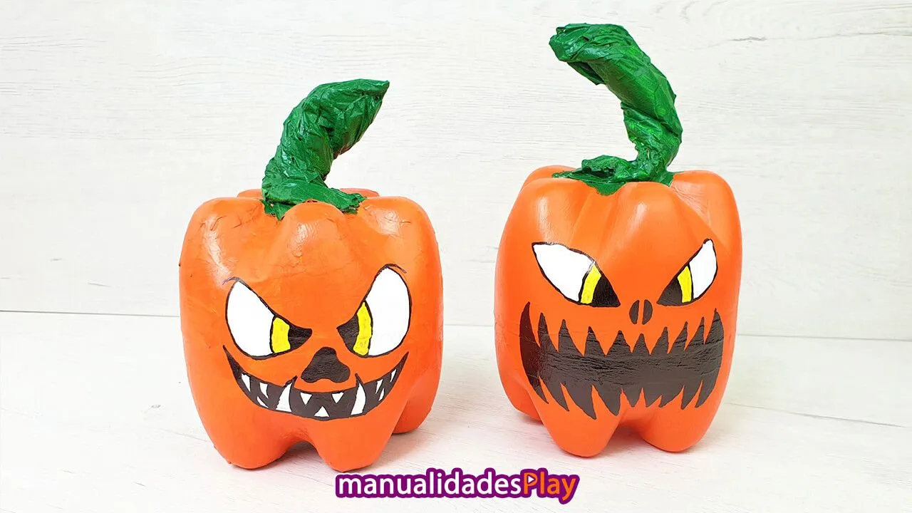 7 Ideas para Halloween con material reciclado - Manualidades Play