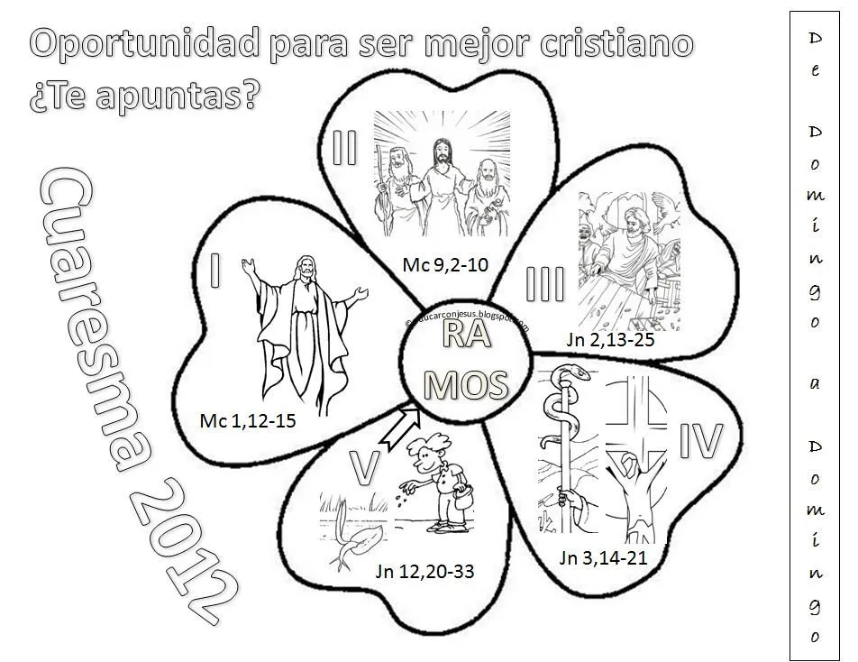 Cuaresma para niños para colorear - Imagui