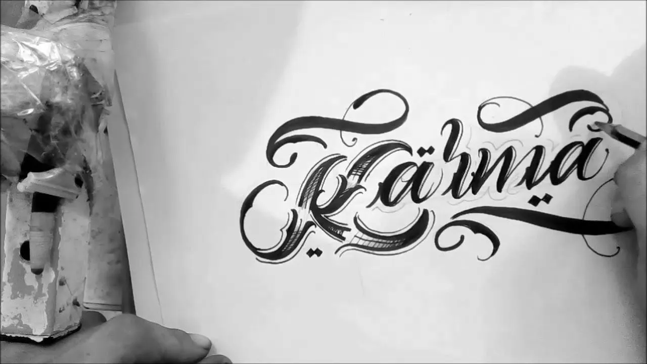 IDEAS DE LETRAS CHINGONAS PARA TATUAR/ALFABETO MANUESCRITO/LETRAS CHOLAS / LETRAS DE TATUAJE /LETTERS - YouTube