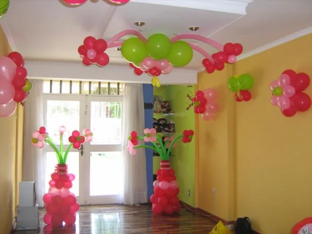 Ideas, locuras y creaciones": Lindos arreglos con globos