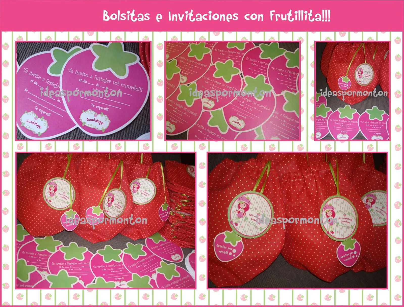 Ideas por monton: Frutillita!!!