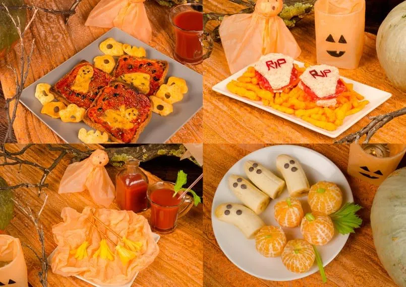 4 ideas originales de aperitivos para Halloween - Recetín