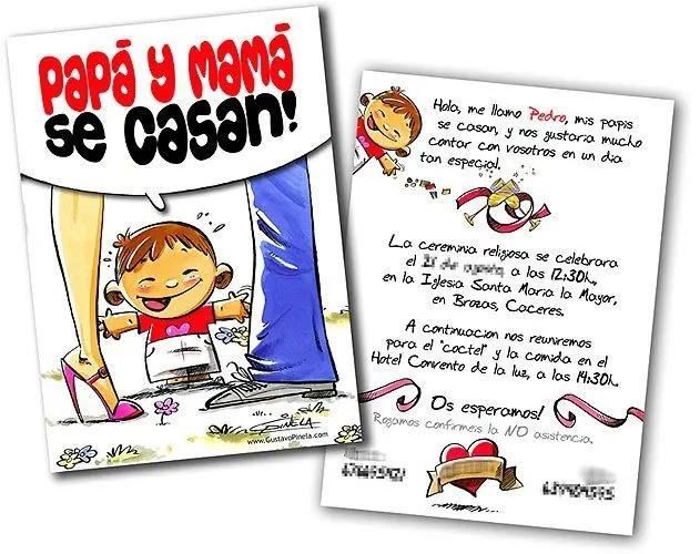 Ideas para hacer participar a tus hijos en tu matri