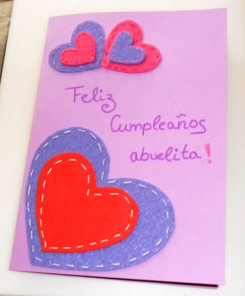 Nuevas ideas para tarjetas con decoraciones en fieltro! | ¿Y por ...